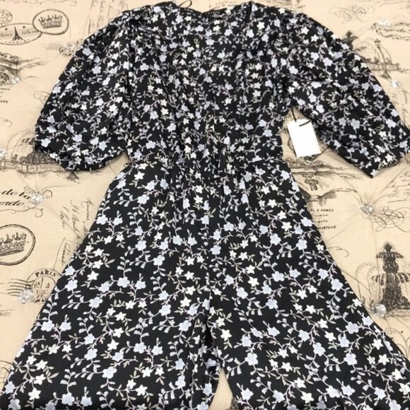 1.state Romantic Vines Jumpsuit - Picture 2 of 9